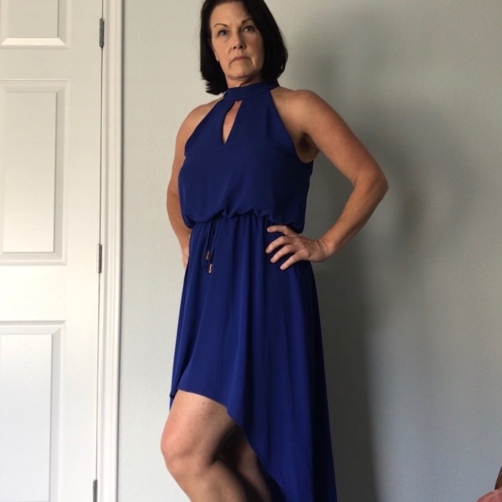 Dress cobalt blue.